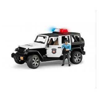 Bruder 02526 - Jeep Wrangler mit Polizist 1:16