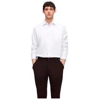 Selected Homme Herren Slhslim-Performance Shirt Ls Noos Hemd, Bright White, XL EU