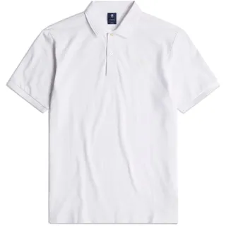 G-Star Dunda Slim Kurzarm-poloshirt White M