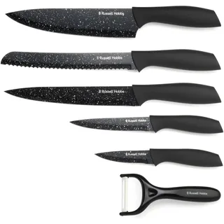 Russell Hobbs Messerhalter-Set 6-tlg. Schwarz