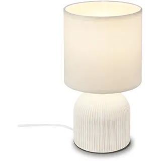 Briloner Nachttischlampe Weiß