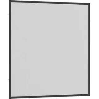 hecht International Insektenschutz-Fensterrahmen MASTER SLIM 130 x 150 cm Grau
