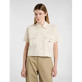 Dickies Work Cropped Kurzarmhemd - Whitecap Gray - XS
