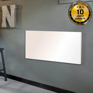 BRAST Infrarotheizung mit Stahlgehäuse 550 Watt inkl. Wandhalterung & Montagematerial Europe Überhitzungsschutz Spezial-Heizfolie für optimales Raumklima