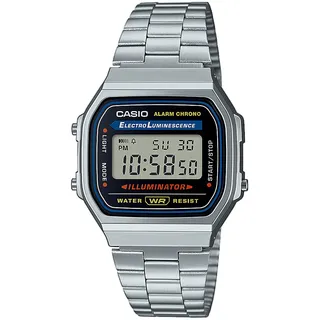 Casio Vintage A168WA Edelstahl 36,6 mm 1YES