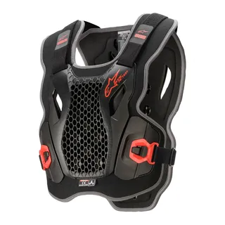 Alpinestars Bionic Action Protektorenweste - Schwarz/Rot - XL/XXL