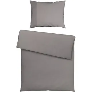 Esposa Bettwäsche , Anthrazit , Textil , Uni , 140x200 cm , Textiles Vertrauen - Oeko-Tex® , pflegeleicht, atmungsaktiv, dicht gewebtes Garn , Heimtextilien, Bettwäsche & Leintücher, Bettwäsche