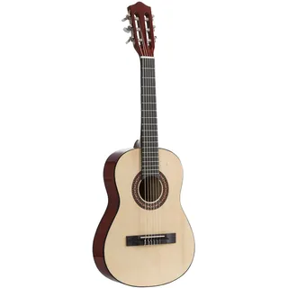 Voggenreiter Verlag GmbH Voggenreiter Kindergitarre 1/2 Größe aus Holz - Gitarre für Kinder ab 6 Jahren für Anfänger geeignet, natur