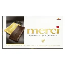 Bild von Merci Edelbitter 72% % Schokolade 100 g