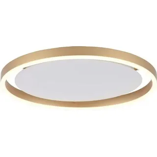 just light. LED-Deckenleuchte Ritus Alu, Eisen, Stahl & Metall Gold Messing