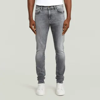 G-Star für Herren. D20071-D535-H451 Jeans Revend FWD Skinny grau (35/34), Lässig, Baumwolle, Denim