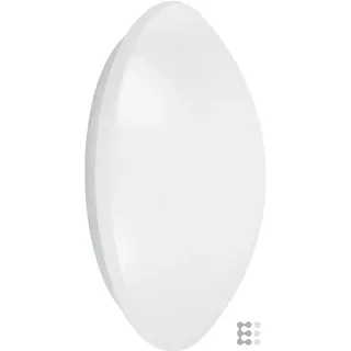 LEDVANCE Außenwandleuchte Metall 11,5 cm inkl. Bewegungsmelder weiß
