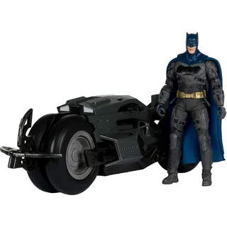 McFarlane Toys The Flash DC Multiverse Fahrzeug Batcycle mit Batman