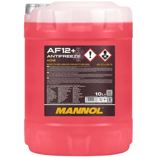 Mannol Antifreeze AF12+ Kühlerfrostschutz 10 l