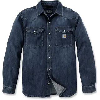 CARHARTT Montana Relaxed-Fit, Hemd - Blau - S