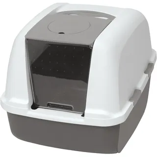 Catit Katzentoilette Jumbo 57x46x50cm Weiss/Grau