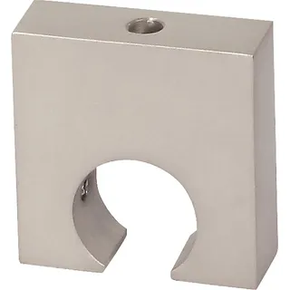 Mydeco Gardinenstange-Deckenmontage Next Edelstahl-Optik Ø 1,6 cm