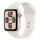Watch SE GPS 40 mm Aluminiumgehäuse beige Sportarmband beige S/M
