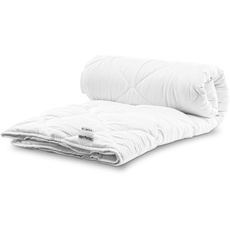 Bild Sommerdecke 135x200 cm, 170gsm, dünne und leichte Bettdecke für Sommer, Decke Antiallergisch Blanket, Weiß