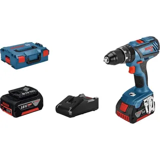 Bosch Professional GSB 18V-28 Akku-Schlagbohrschrauber inkl. L-Boxx + 2 Akkus 4.0Ah (06019H400C)