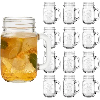Libbey Trinkglas DRINKING JARS 0,488 l 12-tlg.