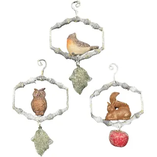 Myflair Dekohänger Weihnachtsdeko 24 cm Braun
