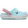 Holzschuhe Ice Blue/White 19
