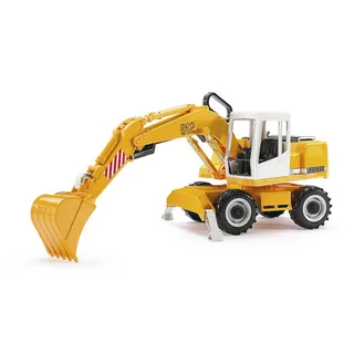 bruder 02426 - Liebherr Schaufelbagger - 1:16 Baustelle, Baufahrzeug, Löffelbagger, Arbeiter, bworld, Baumaschine, Spielzeug