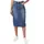 Jeansrock Damen Lila 31