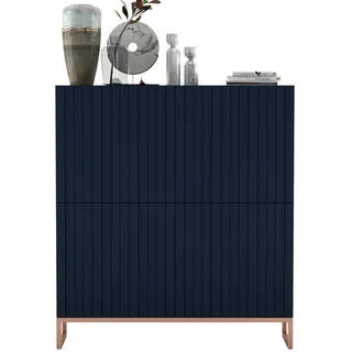 meble lindner Elpis 112 x 126 x 36,5 cm marineblau matt