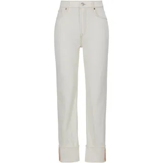 BOSS ORANGE Weite Jeans »Ada High Rise Slim Premium Damenmode«, beige