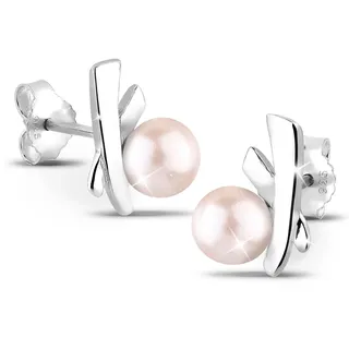 Elli Ohrstecker Rosa 925 Sterling Silber MPNR 12