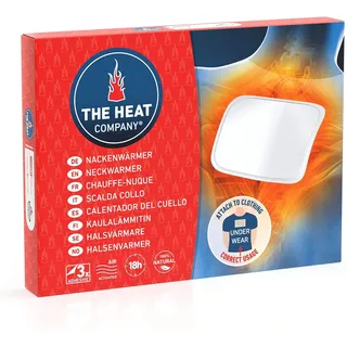 THE HEAT COMPANY Nackenwärmer - 3 Stück - Wärmepflaster Rücken - EXTRA WARM - klebend - Körperwärmer - 18 Stunden wohlige Wärme - luftaktiviert - rein natürlich