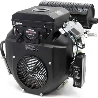 LIFAN 2V78F-3 Zweizylinder Benzinmotor mit 15kW (20,4PS) und E-Start für Traktoren und Bagger 25mm