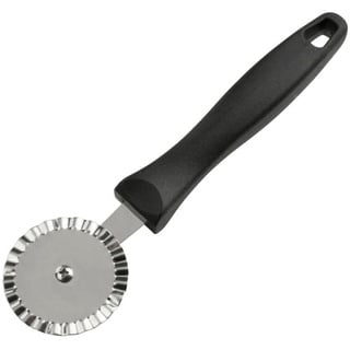 FMprofessional Teigrädchen 20 cm CHEF (Farbe: Edelstahl/Schwarz), Menge: 1 Stück