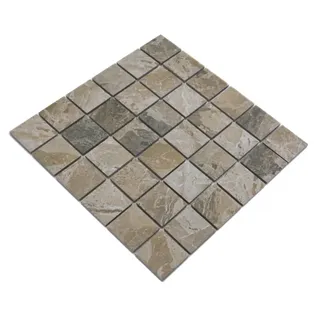 Keramik Mosaik Steinoptik beige sandbraun Wand Küche Dusche WB16-AISO89 1Matte