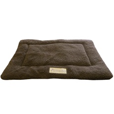 Ellie-Bo Sherpa Fleece-Matte Käfige, 61 cm, Braun