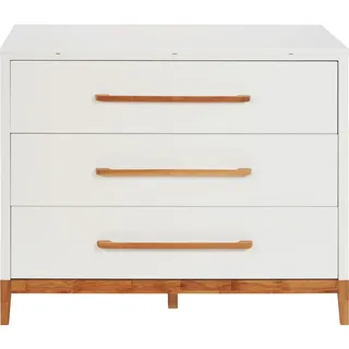 Jimmylee Wickelkommode , Weiß , Holz , 3 Schubladen , 110x92x47 cm , Europäischer Sicherheitsstandard , Babymöbel & Kindermöbel, Babyzimmer, Wickelkommoden & Zubehör, Wickelkommoden