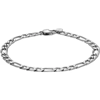 Fossil Armband »Schmuck Geschenk Edelstahl ALL STACKED UP«, silberfarben