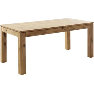 Robas Lund, ETNA Massivholztisch mit Butterflyauszug, durchgehende Lamelle, B/H/T ca. 180(260)/77/90 cm