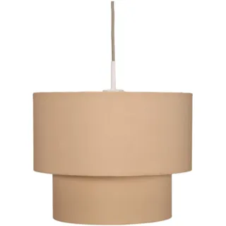 Pauleen 48091 Soft Shine Pendelleuchte max20W E27 Pendellampe Stoffschirm Beige 230V Stoff