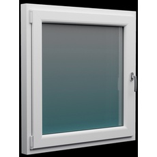 Bild von Meeth Kunststofffenster ECO 70/3 Weiß DIN Links 100 cm x 100 cm