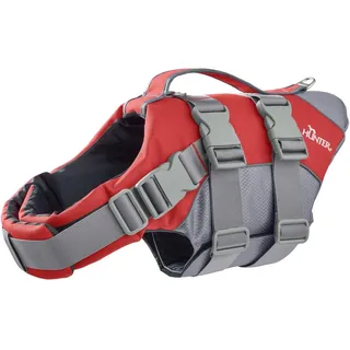 Hunter Pet Moss Swimming Rettungsweste Für Haustiere - Red / Grey - L