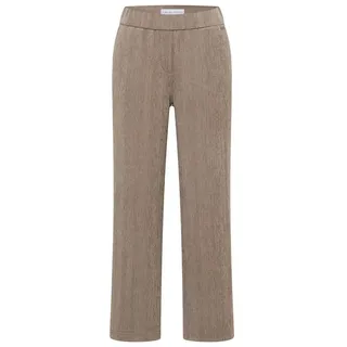 Cecil Softe Chenille Wide Leg Hose Sandalwood beige Melange M