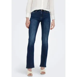 Only Blush Mid flared Dnm Tai021 Noos Jeans Dark Blue denim),