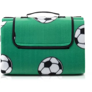Amago Picknickdecke Dess. Fussball 150 x 200 cm