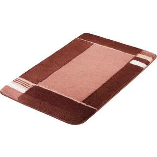 Badematte KLEINE WOLKE "Padova, Badvorleger, Badezimmer Teppich" Gr. 3, rosa (hellrosa), H:20mm, Kunstfaser, Badematten, Badematte, Badteppich, modernes Design, mit Bordüre, Kundenliebling