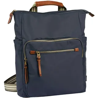 CAMEL ACTIVE Damen Rucksack aus Nylon mit Reißverschluss Blau, Womenswear-M