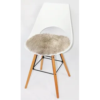 Heitmann-Felle Lamm Stuhlkissen Ø 45 cm Beige