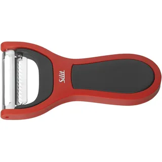 Silit 2in1 Sparschäler 14 cm mit Julienne-Schneider Edelstahl mattiert